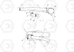 62412 Air cleaner installation PT125R S/N 197470-, Volvo Construction Equipment