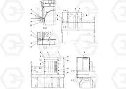 79868 Engine Cowling Installation PT125R S/N 197470-, Volvo Construction Equipment