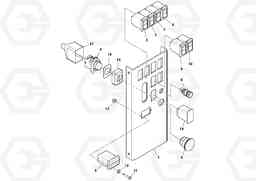 61627 Control Panel Assembly PT125R S/N 197470-, Volvo Construction Equipment