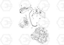 41336 Engine Coolant Temperature Gauge Installation PT125R S/N 197470-, Volvo Construction Equipment