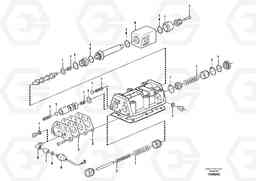 43509 Valve, circuit body and return valve L50D, Volvo Construction Equipment