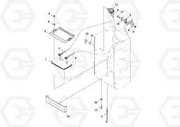 88350 Battery installation SD70D/SD70F/SD77DX/SD77F S/N 197387-, Volvo Construction Equipment