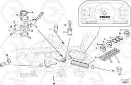 56449 Instruments panel L20B TYPE 170 SER NO 0500 -, Volvo Construction Equipment