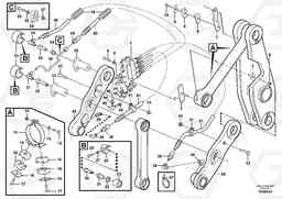 54633 Distribution block, B3. L180F, Volvo Construction Equipment