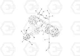 106519 Axle  Installation SD45D/SD45F S/N 197409 -, Volvo Construction Equipment