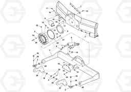 100394 Tilt  Blade  Assembly SD45D/SD45F S/N 197409 -, Volvo Construction Equipment