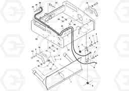 79404 Strike-off  Blade  Installation SD45D/SD45F S/N 197409 -, Volvo Construction Equipment