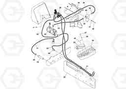 74683 Strike-off  Blade  Installation SD45D/SD45F S/N 197409 -, Volvo Construction Equipment