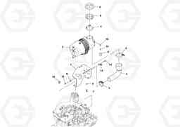 51522 Air Cleaner  Assembly SD45D/SD45F S/N 197409 -, Volvo Construction Equipment