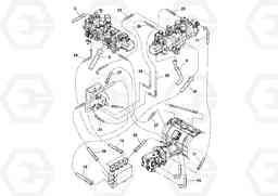 39947 Hoses Installation SD45D/SD45F S/N 197409 -, Volvo Construction Equipment