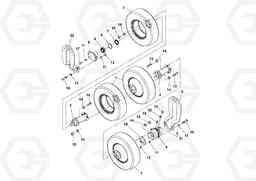 96426 Tire and Wheel Assembly CR24/CR30 S/N 197606 -, Volvo Construction Equipment