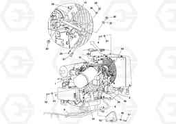 105345 Engine assembly CR24/CR30 S/N 197606 -, Volvo Construction Equipment