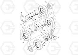 105009 Tire and Wheel Assembly CR24/CR30 S/N 197606 -, Volvo Construction Equipment