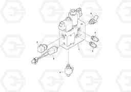 46174 Brake Valve Assembly CR24/CR30 S/N 197606 -, Volvo Construction Equipment