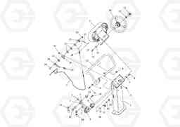 81988 Pedestal Assembly CR24/CR30 S/N 197606 -, Volvo Construction Equipment