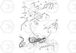 76157 Hydraulic Hoses/Tube Clamp Installation DD14S/DD16 S/N 197600 -, Volvo Construction Equipment