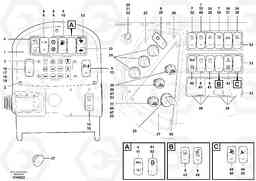 102953 Switches G900 MODELS S/N 39300 -, Volvo Construction Equipment