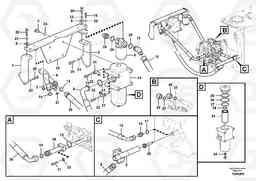 8891 Hydraulic system, control valve to return filter EC210B APPENDIX FORESTRY VERSION, Volvo Construction Equipment