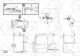 77364 Decals, cab EC460CHR HIGH REACH DEMOLITION, Volvo Construction Equipment