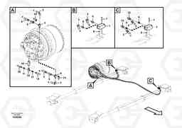 101500 Hydraulic system, lower frame retractable EC360CHR HIGH REACH DEMOLITION, Volvo Construction Equipment