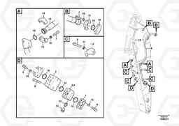 85833 Working hydraulic, hammer and shear for dipper arm EC360CHR HIGH REACH DEMOLITION, Volvo Construction Equipment