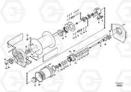 46577 Working hydraulics, Winch PL4608, Volvo Construction Equipment