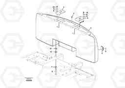 53832 Counterweights EC240B, Volvo Construction Equipment