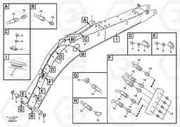 94196 Boom and grease piping ECR145C, Volvo Construction Equipment