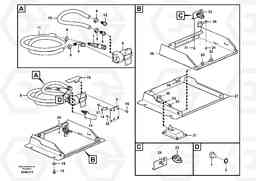 73351 Fuel filling pump with assembling details EW145B PRIME S/N 15001-, Volvo Construction Equipment