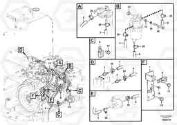 80721 Fuel pipe - Fuel tank EC55C S/N 110001- / 120001-, Volvo Construction Equipment