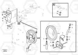 60546 Fuel filling pump with assembling details ECR145C, Volvo Construction Equipment