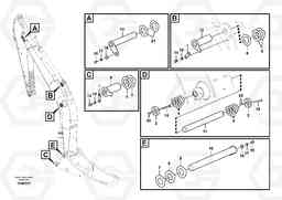 96673 Links to boom EC240B SER NO INT 12641- EU & NA 80001-, Volvo Construction Equipment