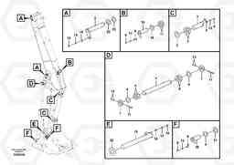 57343 Links to boom, adjustable EC240C, Volvo Construction Equipment