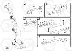 88458 Links to boom, long reach EC290B SER NO INT 13562- EU & NA 80001-, Volvo Construction Equipment
