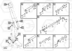 57346 Links to boom, adjustable EC290C, Volvo Construction Equipment