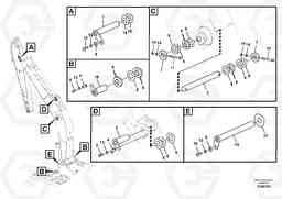 61420 Links to boom EC235C, Volvo Construction Equipment
