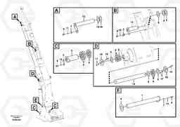 93757 Links to boom, long reach EC210B PRIME S/N 70001-/80001- 35001-, Volvo Construction Equipment