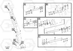 101897 Links to boom, long reach EC210B, Volvo Construction Equipment