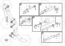 62640 Links to boom EW145B PRIME S/N 15001-, Volvo Construction Equipment