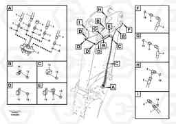 33525 Working hydraulics, extension boom modular joint EC700BHR HIGH REACH DEMOLITION, Volvo Construction Equipment