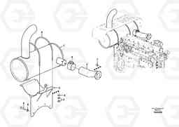 86464 Exhaust system EC240B PRIME S/N 15001-/35001-, Volvo Construction Equipment