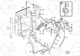 90039 Cooling system EC240B PRIME S/N 15001-/35001-, Volvo Construction Equipment