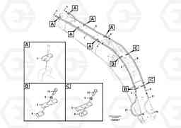 98842 Working hydraulic, hammer and shear for boom EC240B PRIME S/N 15001-/35001-, Volvo Construction Equipment