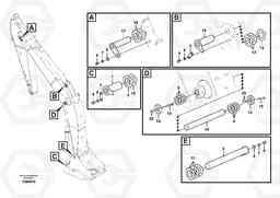 87372 Links to boom EC240B PRIME S/N 15001-/35001-, Volvo Construction Equipment