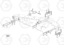 90709 Links to dipper arm EC240B PRIME S/N 15001-/35001-, Volvo Construction Equipment