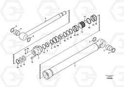 85214 Boom cylinder EC700C, Volvo Construction Equipment