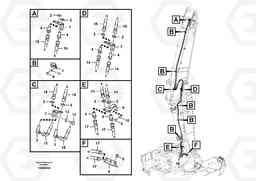 95840 Working hydraulic, slope and rotator on adjustable boom ECR235C, Volvo Construction Equipment