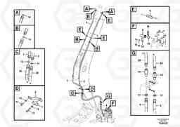 91592 Working hydraulic, hammer and shear for boom ECR235C, Volvo Construction Equipment