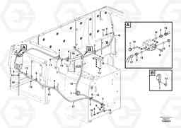 87566 Fuel pipe - Fuel tank EC210B PRIME S/N 70001-/80001- 35001-, Volvo Construction Equipment