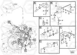 78565 Fuel pipe - Fuel tank EW60C, Volvo Construction Equipment